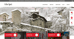 Desktop Screenshot of celsosport.it