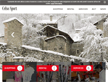 Tablet Screenshot of celsosport.it